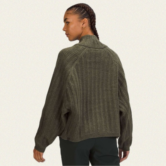 Lululemon Twin Rib Sweater Wrap - Picture 3 of 7